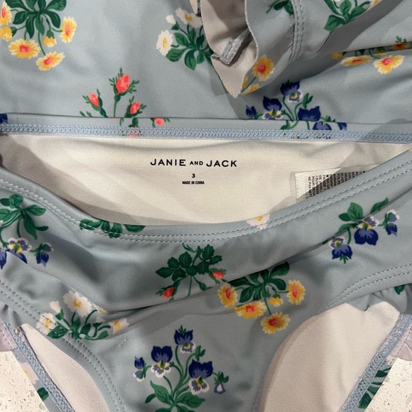 Jack & Janie Two Piece Floral Swimsuit - Picture 4 of 4